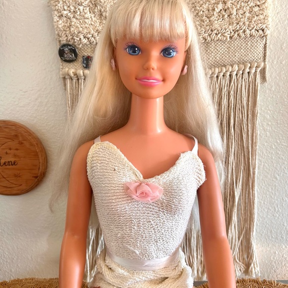 Vintage 1992 Mattel MY SIZE BARBIE DOLL Ft Tall 36 Mexico Rare Play Doll